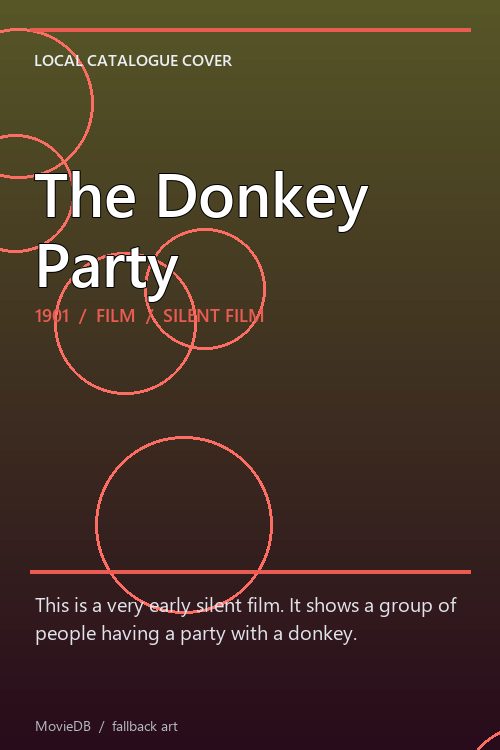 The Donkey Party poster