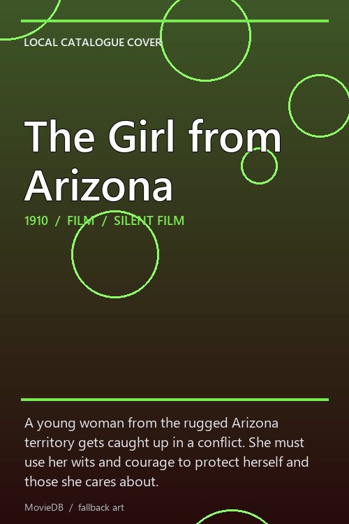 The Girl from Arizona poster
