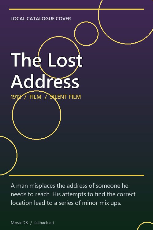 The Lost Address poster