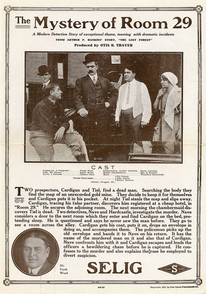 The Mystery of Room 29 poster