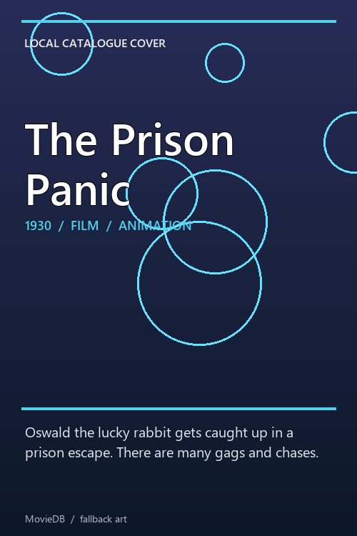 The Prison Panic poster