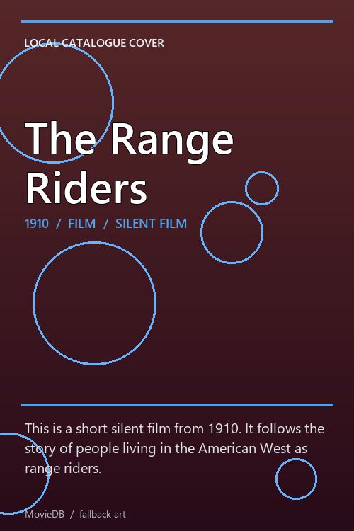 The Range Riders poster
