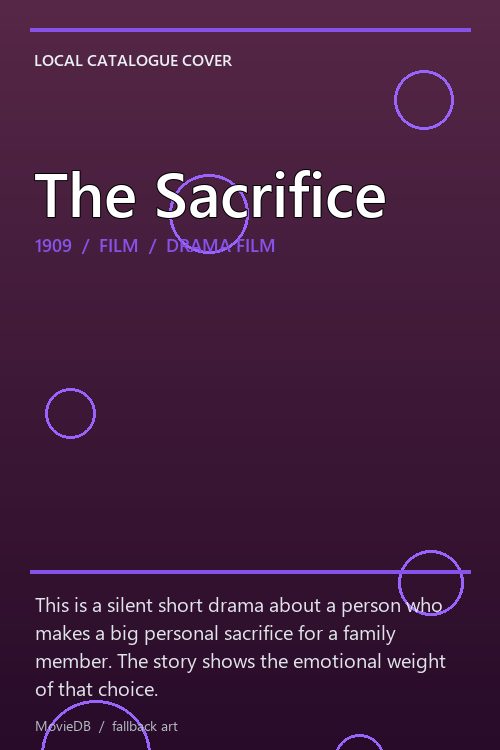 The Sacrifice poster