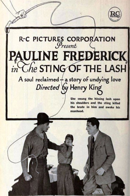 The Sting of the Lash poster