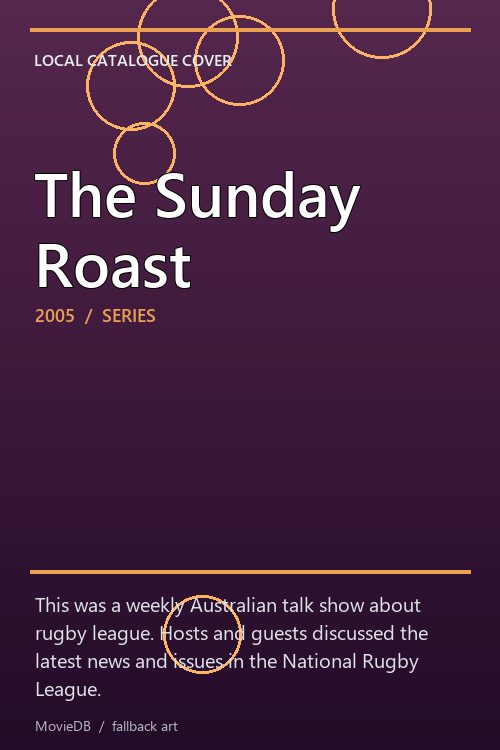 The Sunday Roast poster