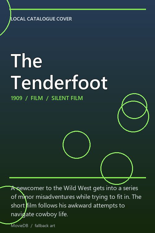 The Tenderfoot poster