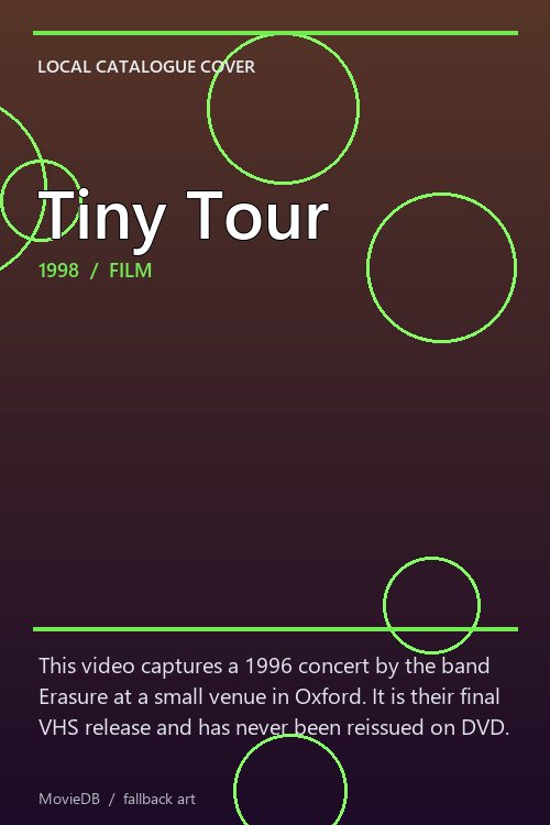 Tiny Tour poster