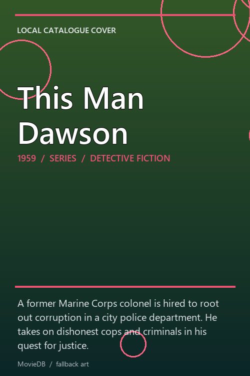 This Man Dawson poster
