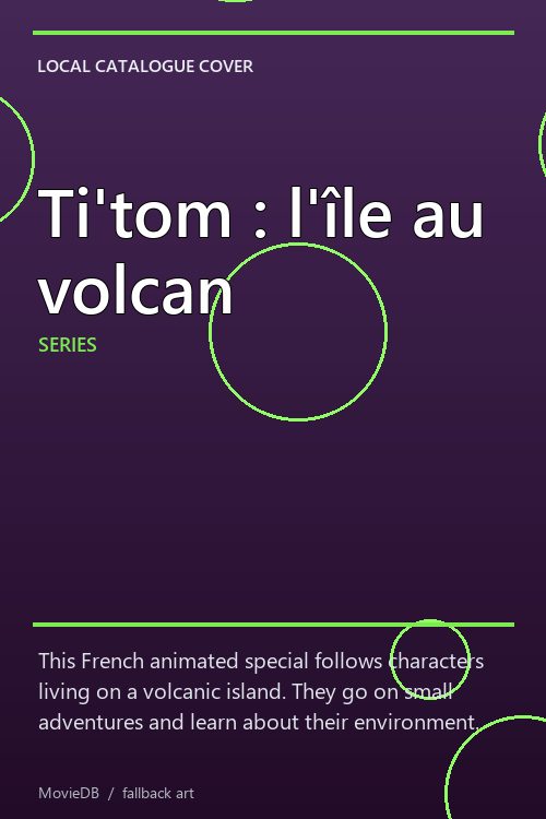 Ti'tom : l'île au volcan poster
