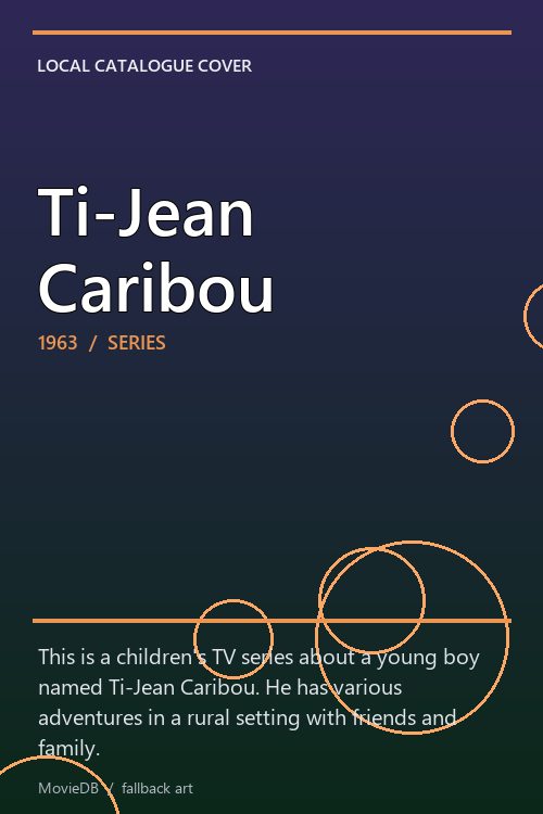 Ti-Jean Caribou poster