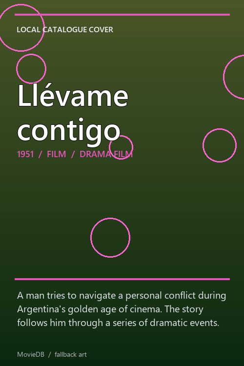 Llévame contigo poster