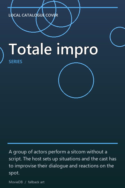 Totale impro poster
