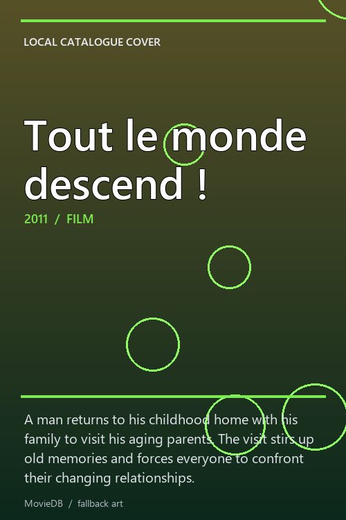 Tout le monde descend ! poster