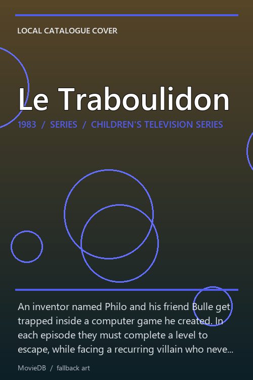 Le Traboulidon poster