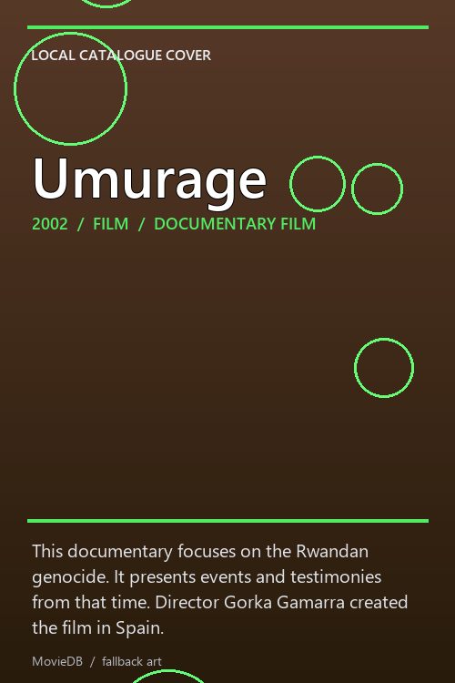 Umurage poster