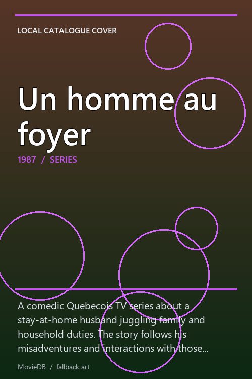 Un homme au foyer poster