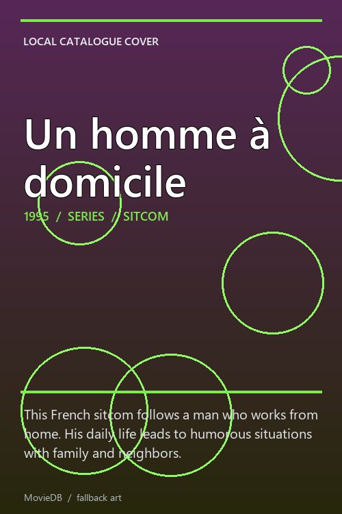 Un homme à domicile poster