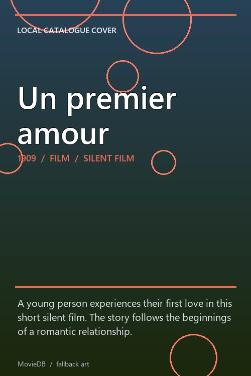 Un premier amour poster