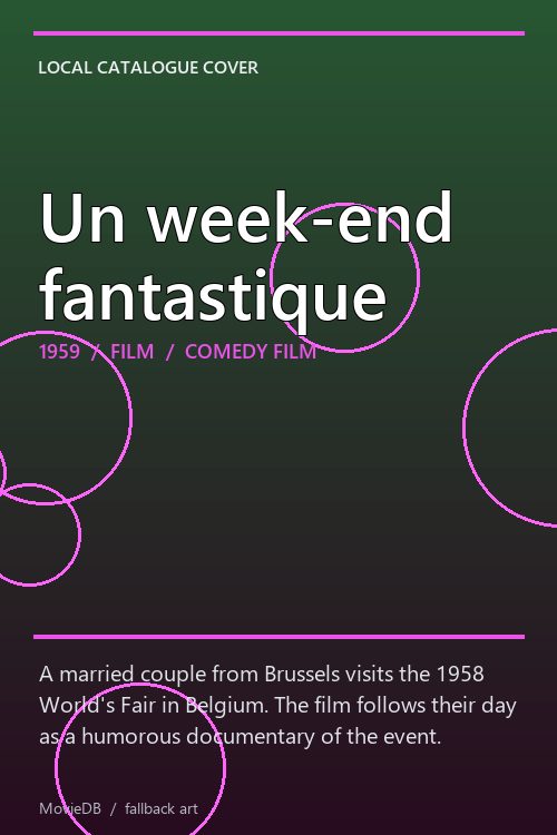 Un week-end fantastique poster