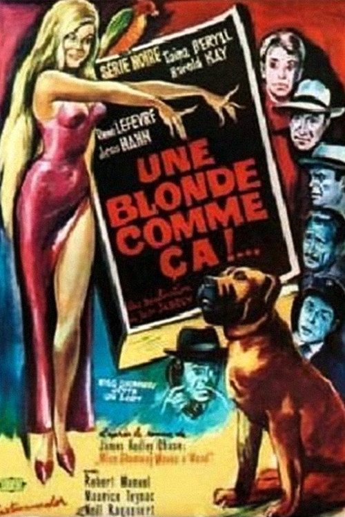 Une blonde comme ça poster