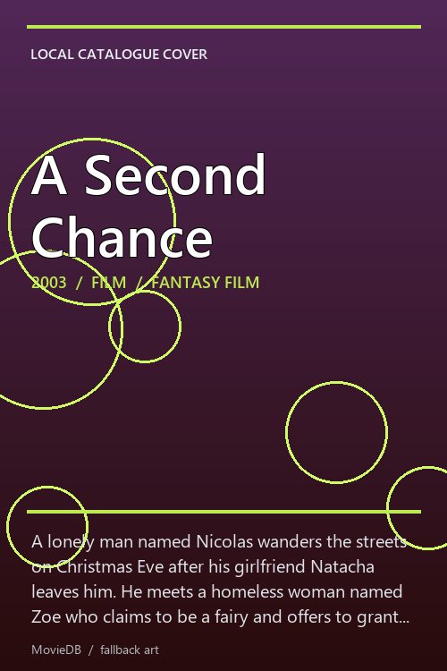 A Second Chance poster