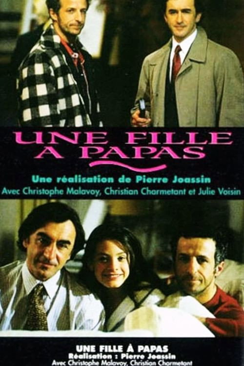 Une fille à papas poster