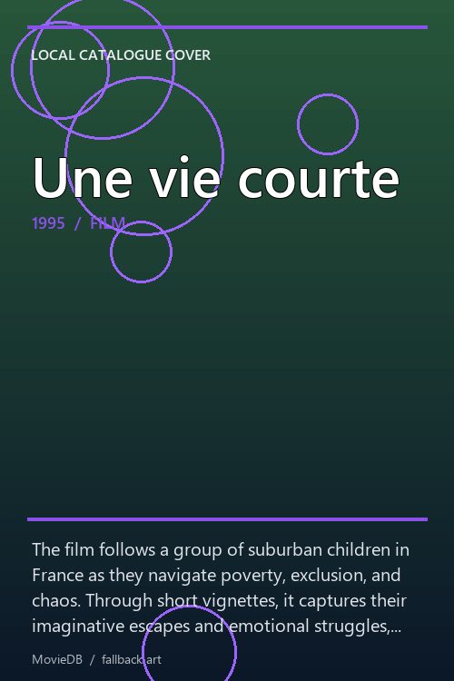 Une vie courte poster