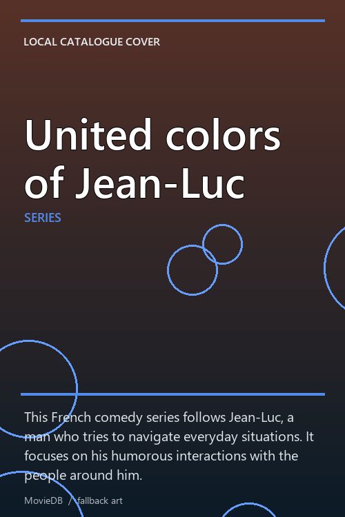 United colors of Jean-Luc poster
