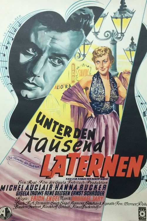 Unter den tausend Laternen poster