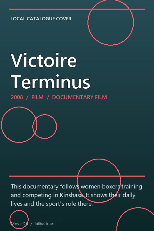 Victoire Terminus poster