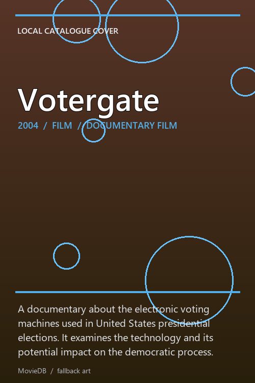 Votergate poster