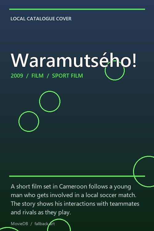 Waramutsého! poster