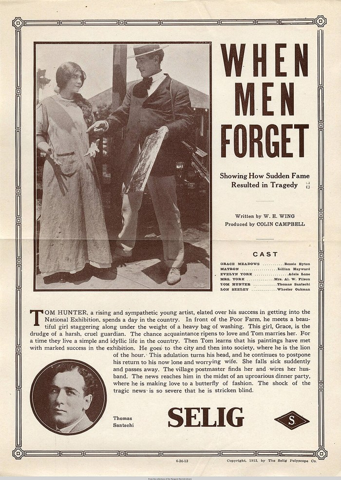 When Men Forget poster