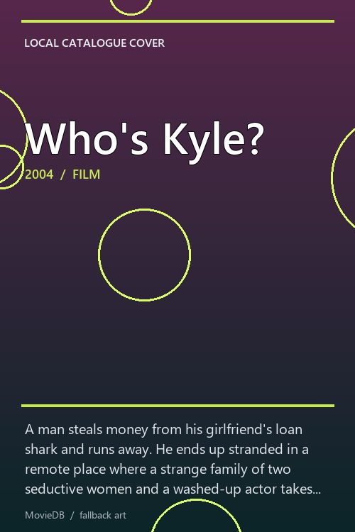 Who's Kyle? poster