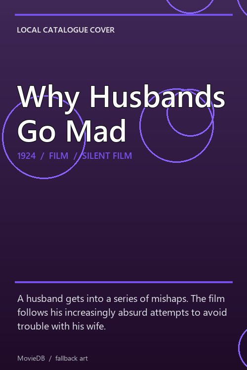 Why Husbands Go Mad poster