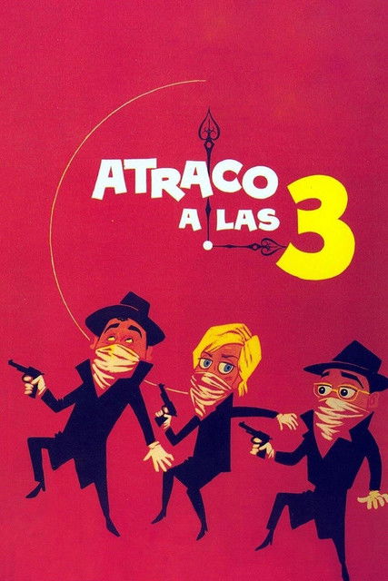Atraco a las tres poster