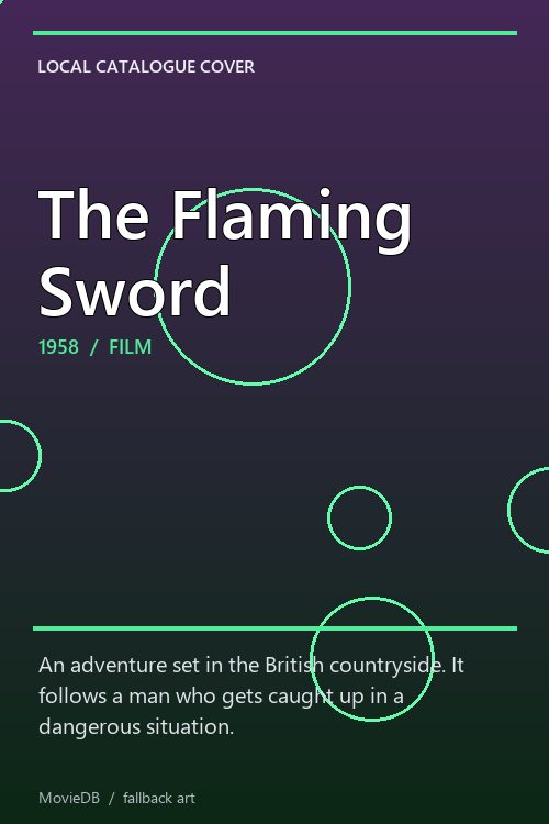 The Flaming Sword poster