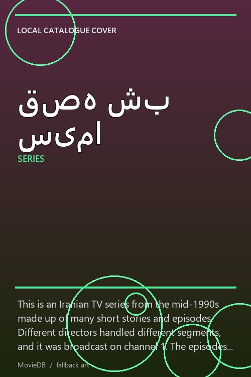 قصه شب سیما poster