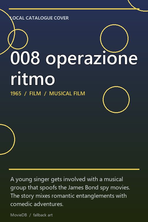 008 operazione ritmo poster