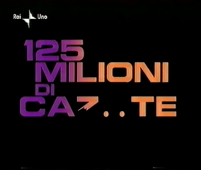 125 milioni di caz..te poster