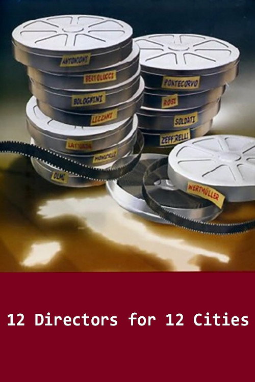 12 registi per 12 città poster