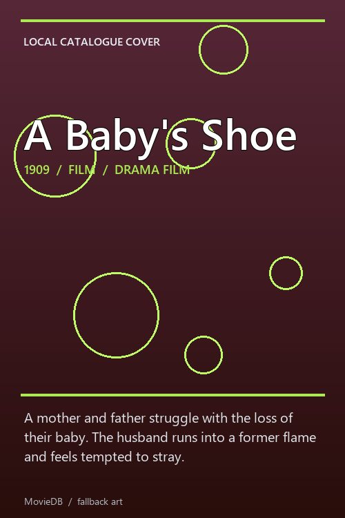 A Baby's Shoe poster