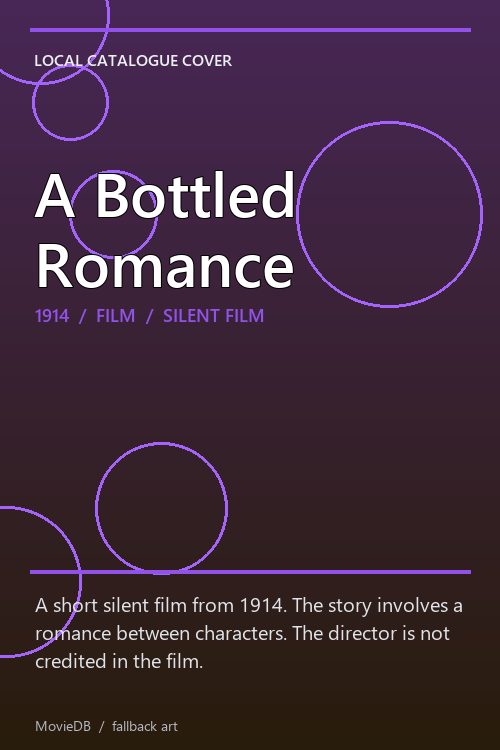 A Bottled Romance poster