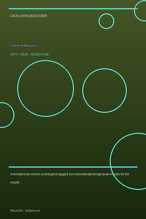 A Game of Deception poster