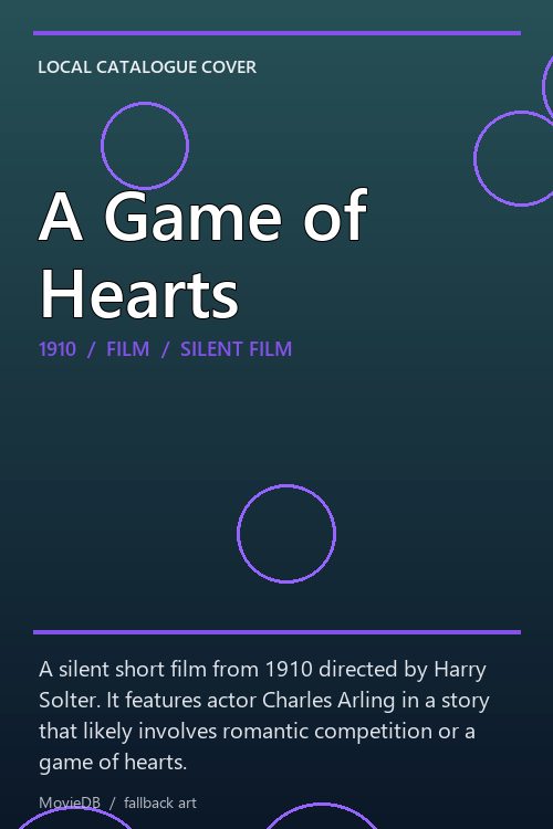 A Game of Hearts poster