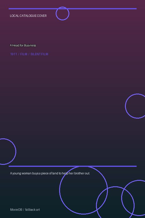 A Head for Business poster
