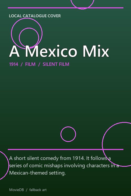 A Mexico Mix poster