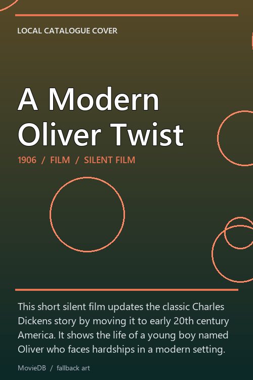 A Modern Oliver Twist poster