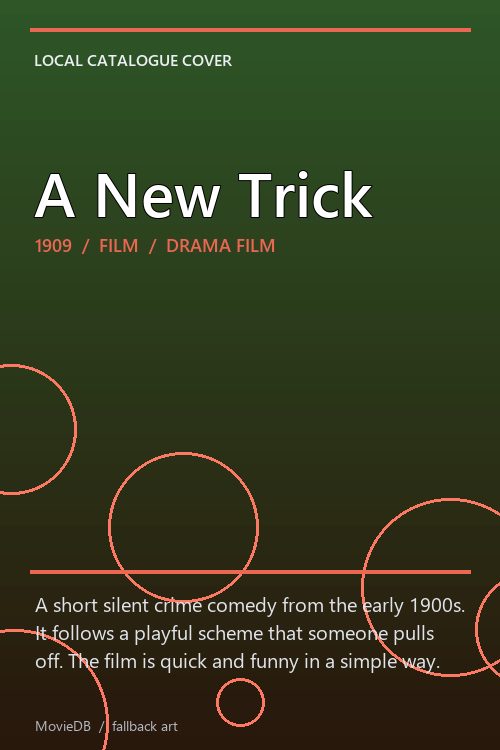 A New Trick poster