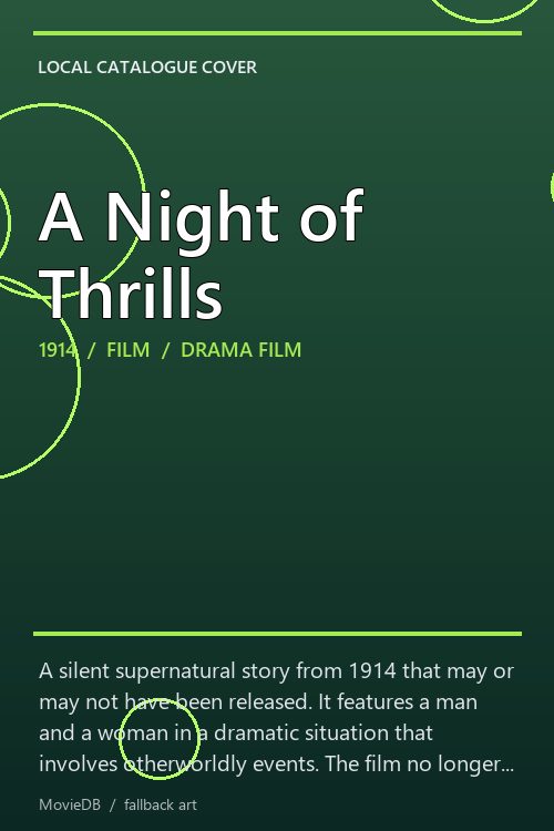 A Night of Thrills poster